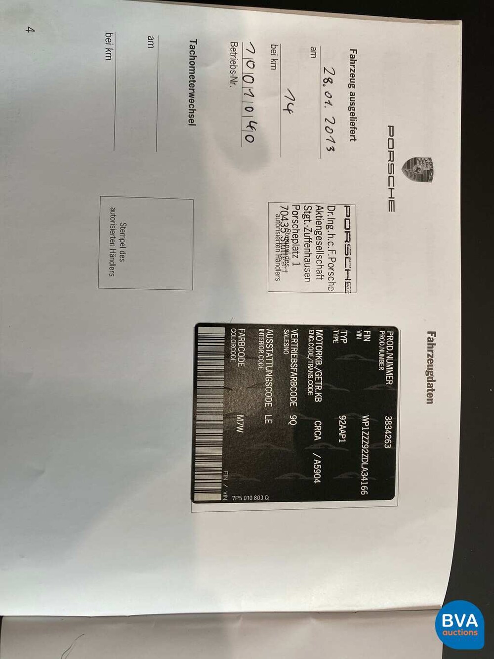 Porsche Cayenne 3.0 D 245pk V6 2013, 9-THJ-44