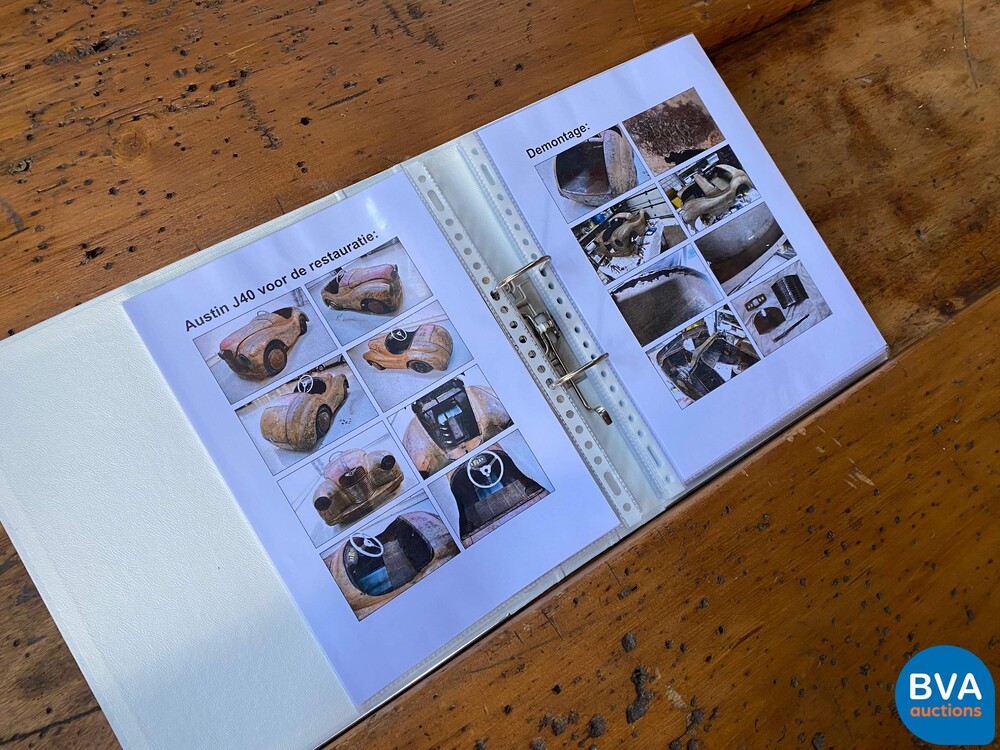 Austin J40 Tretauto Tretauto 1962.