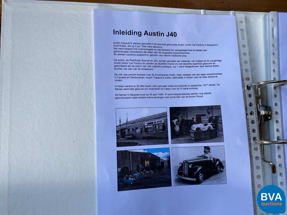 Austin J40 Tretauto Tretauto 1962.