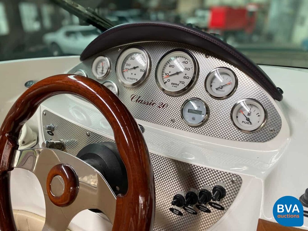 Quicksilver Classic 20 Mercruiser MPI 235 PS (RIVA BOESCH Shape) Schnellboot 2011.