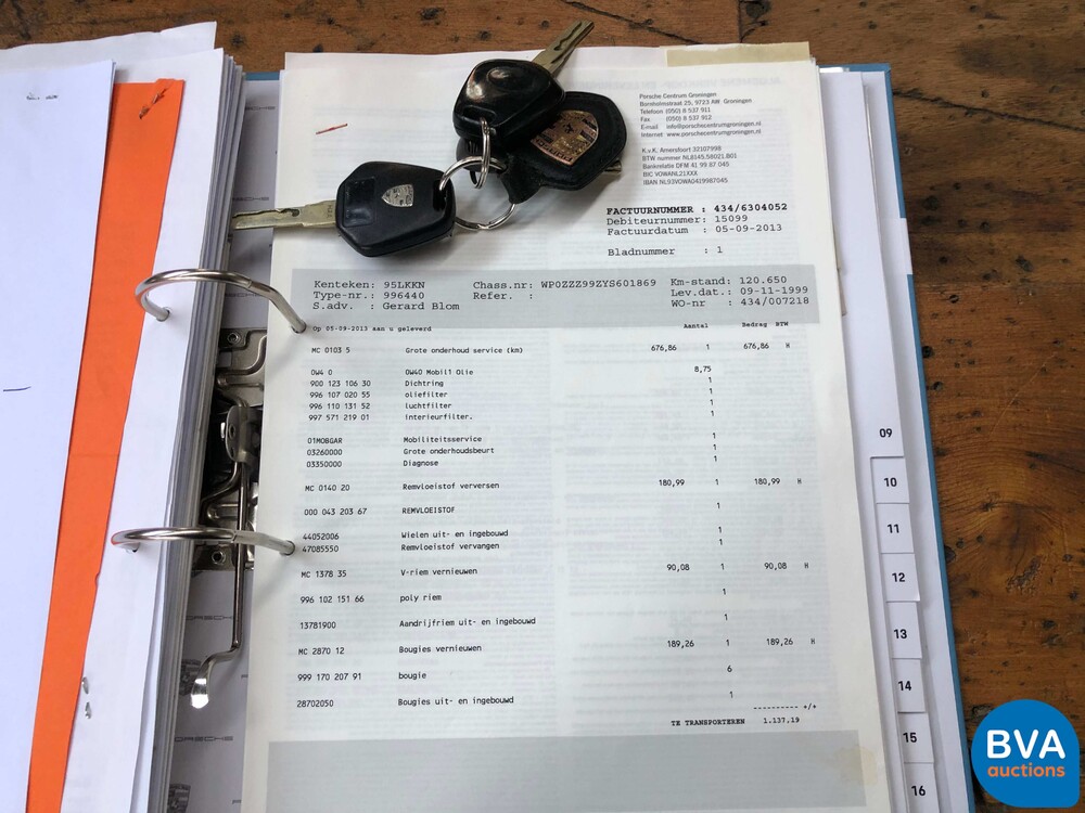 Porsche 911 Carrera 4 3.4 996 -Millenium Limited Edition-, 95-LK-KN