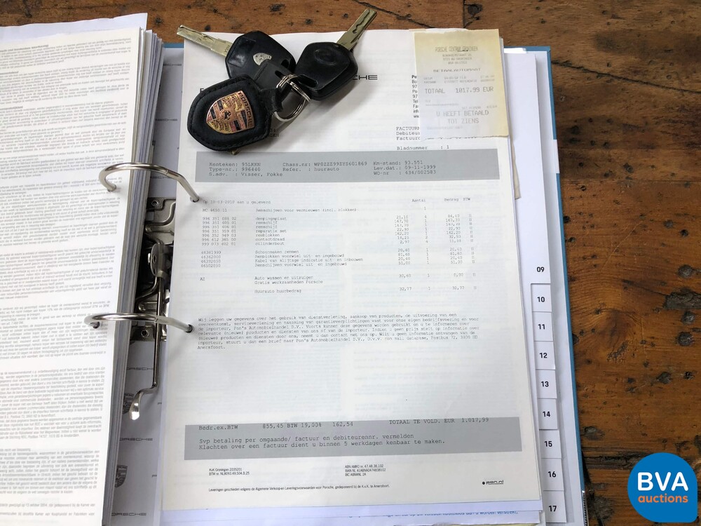 Porsche 911 Carrera 4 3.4 996 -Millenium Limited Edition-, 95-LK-KN