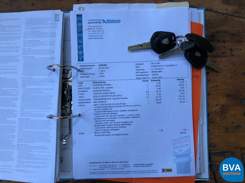 Porsche 911 Carrera 4 3.4 996 -Millenium Limited Edition-, 95-LK-KN