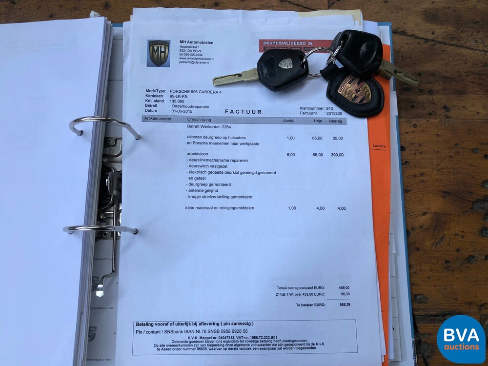 Porsche 911 Carrera 4 3.4 996 -Millenium Limited Edition-, 95-LK-KN