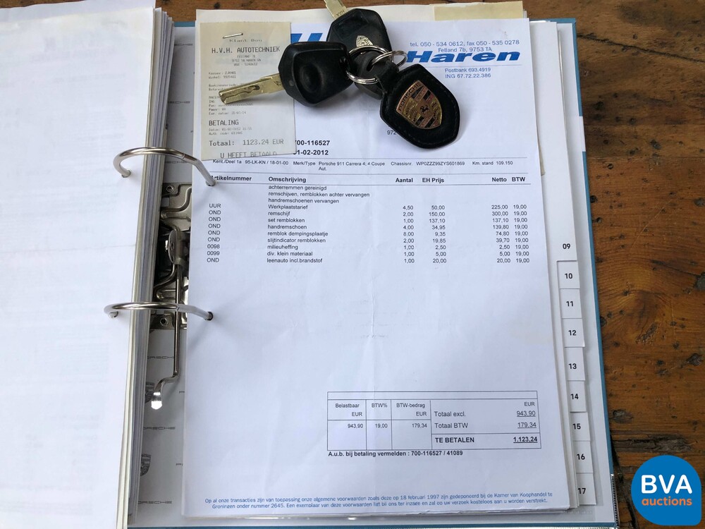 Porsche 911 Carrera 4 3.4 996 -Millenium Limited Edition-, 95-LK-KN