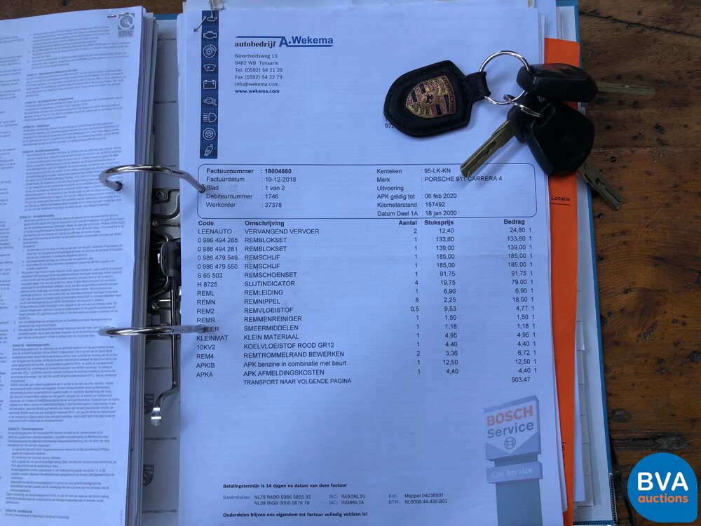 Porsche 911 Carrera 4 3.4 996 -Millenium Limited Edition-, 95-LK-KN