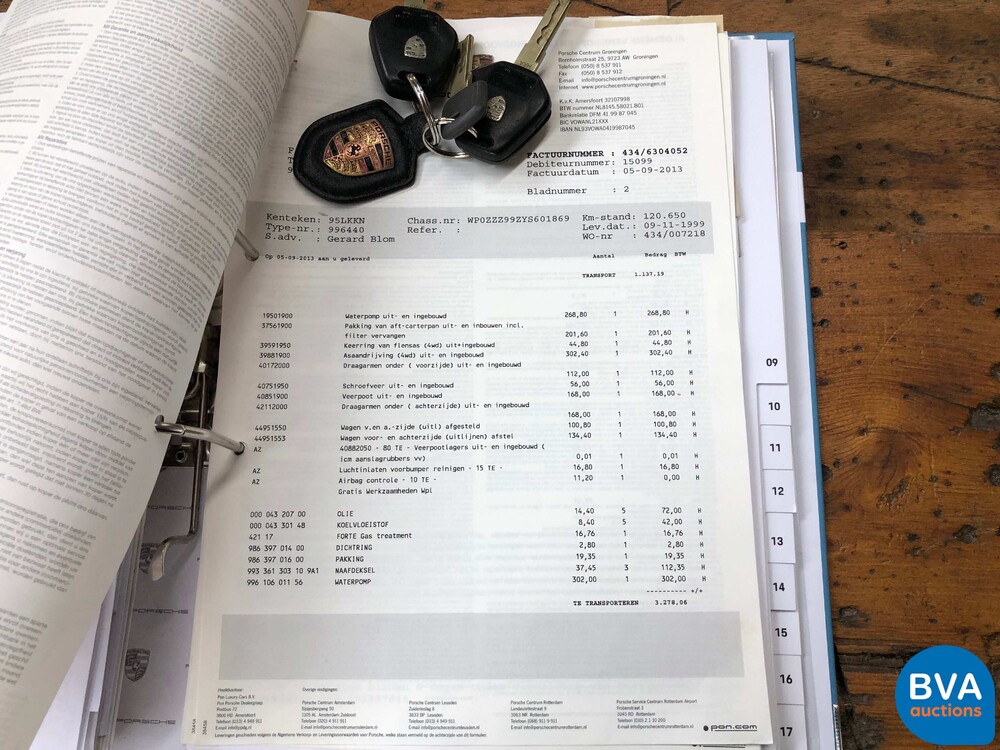 Porsche 911 Carrera 4 3.4 996 -Millenium Limited Edition-, 95-LK-KN