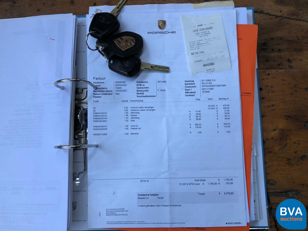 Porsche 911 Carrera 4 3.4 996 -Millenium Limited Edition-, 95-LK-KN