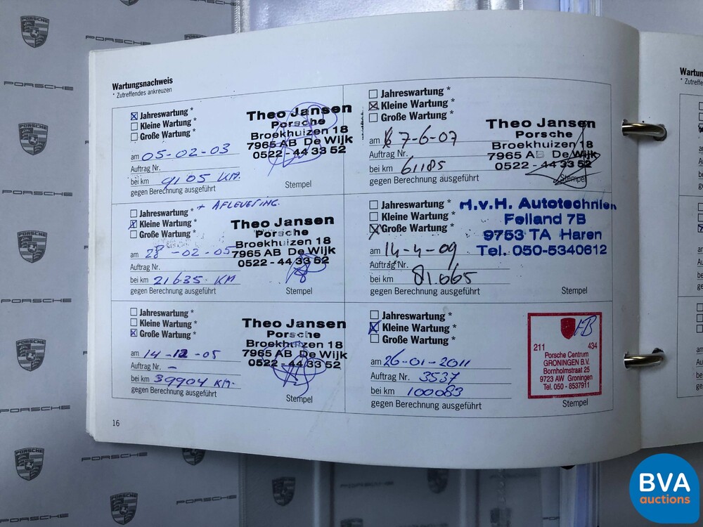 Porsche 911 Carrera 4 3.4 996 -Millenium Limited Edition-, 95-LK-KN