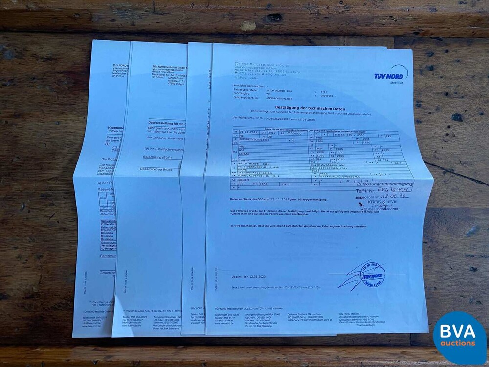 Aston Martin Virage 6.0 V12 DB9 2012.