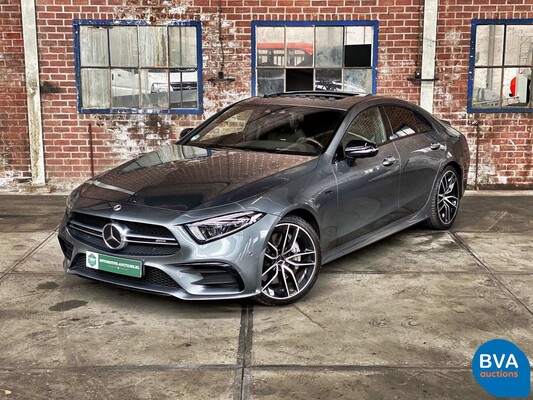 Mercedes-Benz CLS53 AMG 4Matic + 435hp CLS-class 2019 -Original NL-, XZ-466-J.