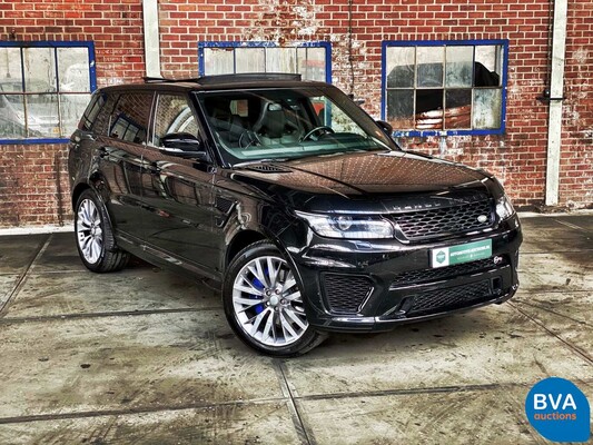 Land Rover Range Rover Sport SVR 5.0 V8 Supercharged 550hp -Original NL- 2016, NV-129-R.