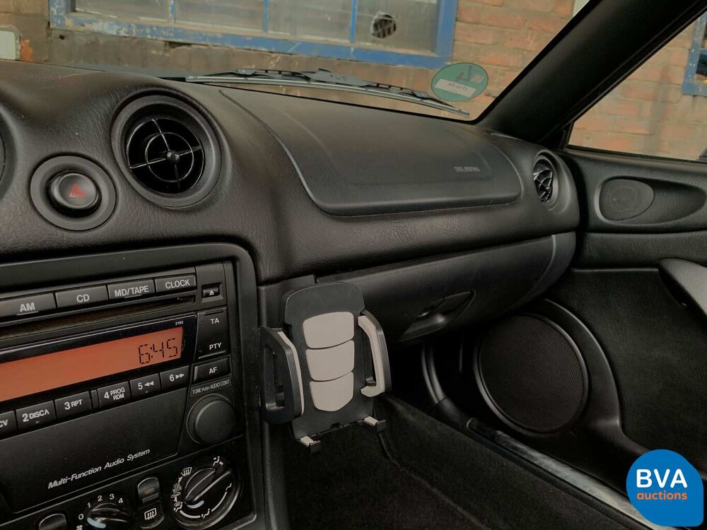 Mazda MX-5 Cabriolet 1.6i Exklusive 110 PS 2003 -Org. NL-, 17-LL-GK.