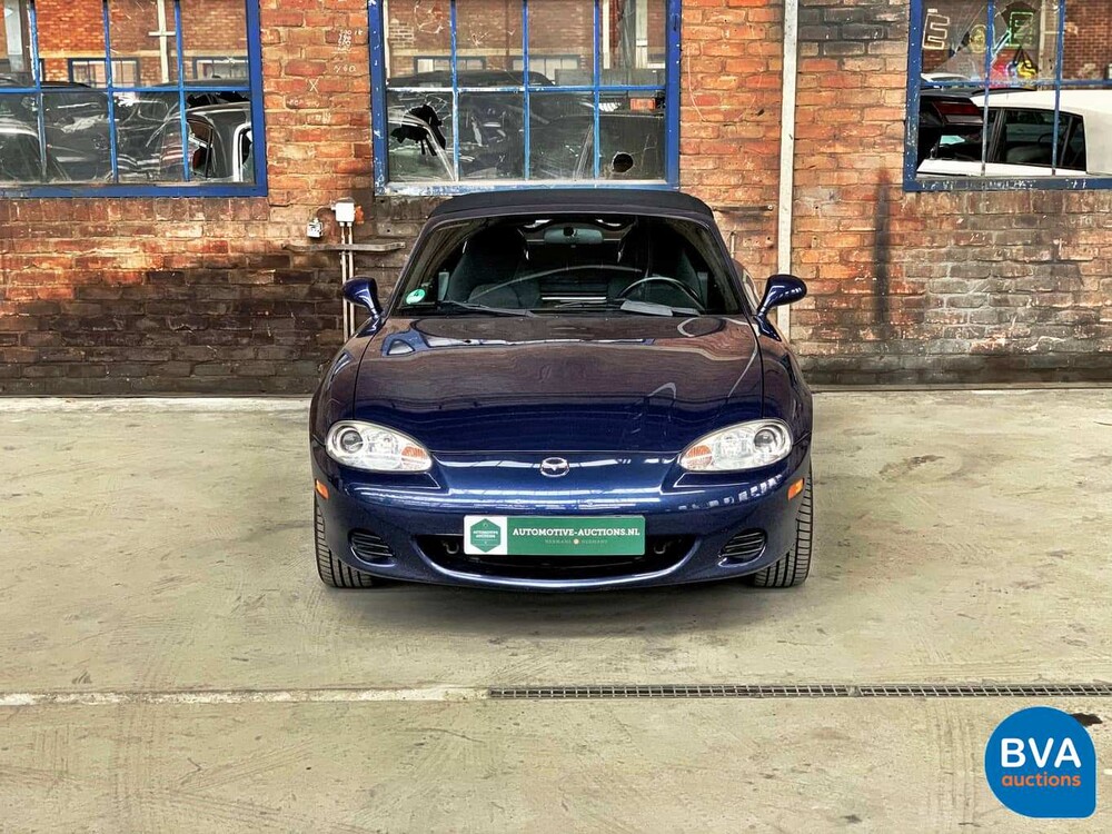 Mazda MX-5 Cabriolet 1.6i Exklusive 110 PS 2003 -Org. NL-, 17-LL-GK.