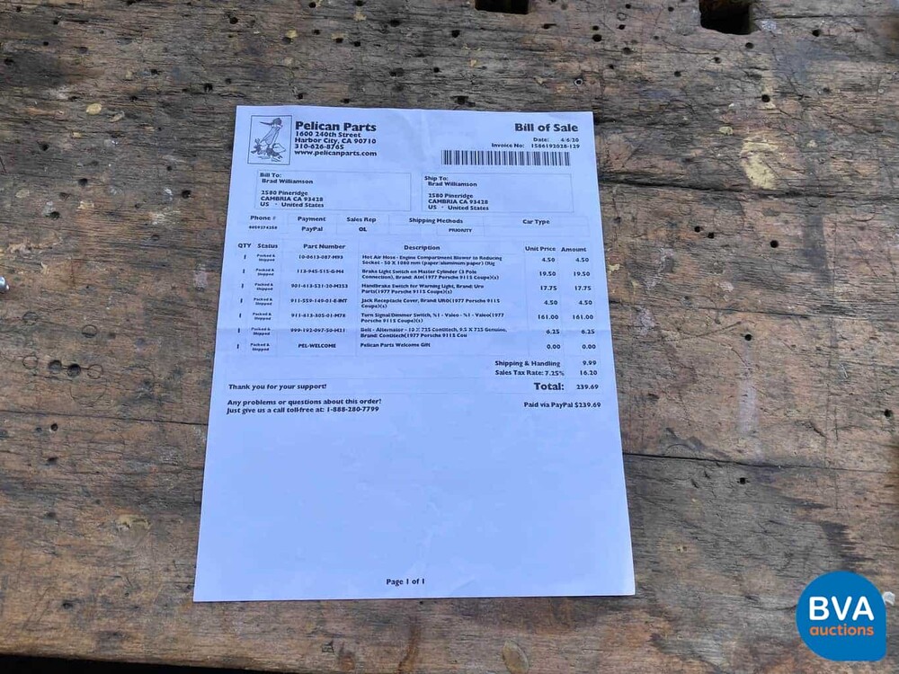 Porsche 911 Coupé 2.1977.