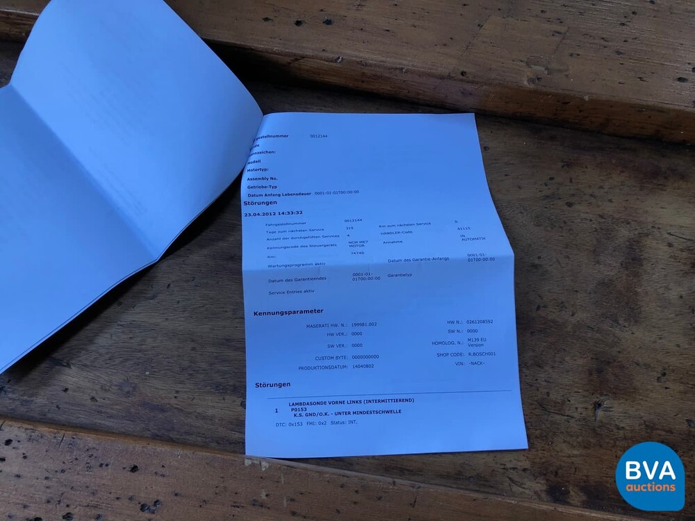 Maserati Quattroporte 4.2 V8 Ferrari Motor 401 PS 2005, 86-XXP-5.