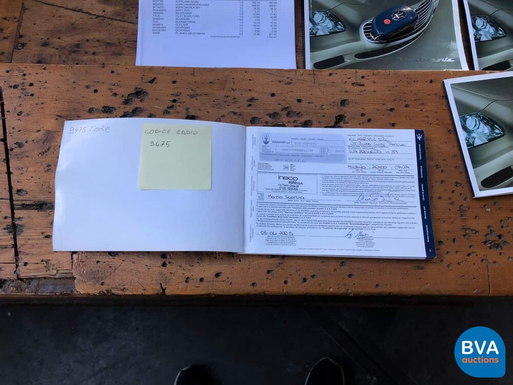 Maserati Quattroporte 4.2 V8 Ferrari Motor 401 PS 2005, 86-XXP-5.