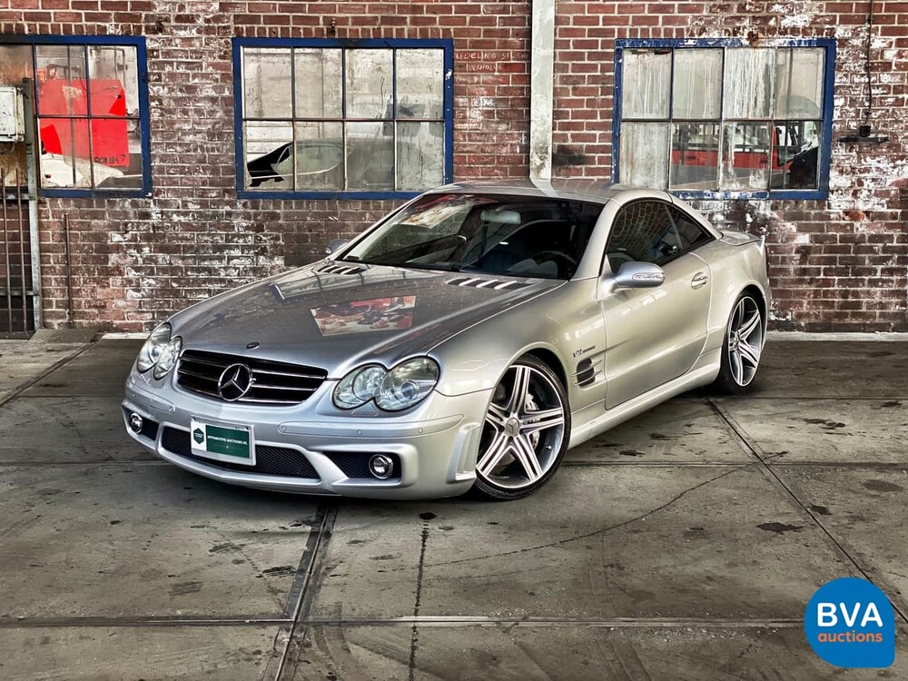 Mercedes-Benz SL55 AMG 5.5 V8 476 PS SL-Klasse 2003.