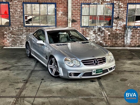 Mercedes-Benz SL55 AMG 5.5 V8 476 PS SL-Klasse 2003.