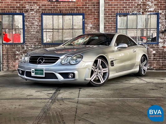 Mercedes-Benz SL55 AMG 5.5 V8 476 PS SL-Klasse 2003.