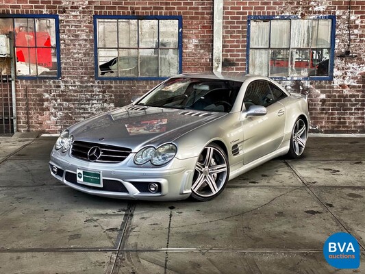 Mercedes-Benz SL55 AMG 5.5 V8 476 PS SL-Klasse 2003.