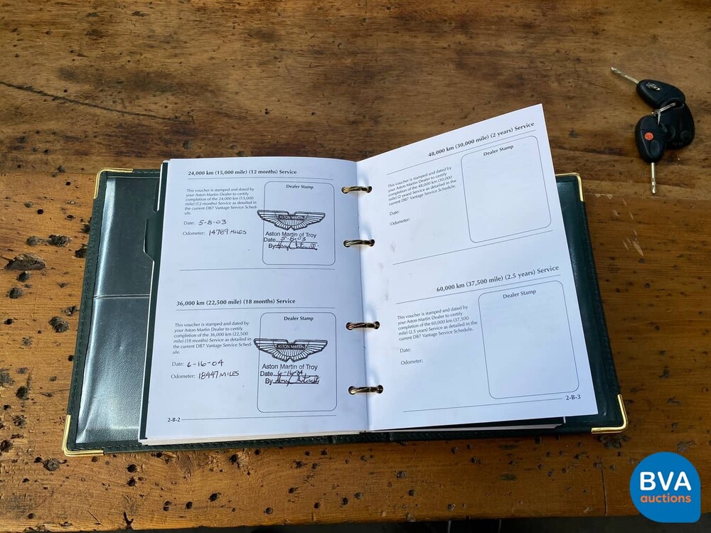 Aston Martin DB7 Volante 332 PS Cabriolet 1999, TL-955-V.