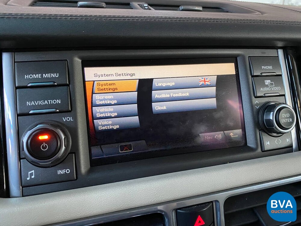 Land Rover Range Rover 5.0 V8 Supercharged Autobiography SCHWARZ 510 PS 2011, 5-XXR-76.