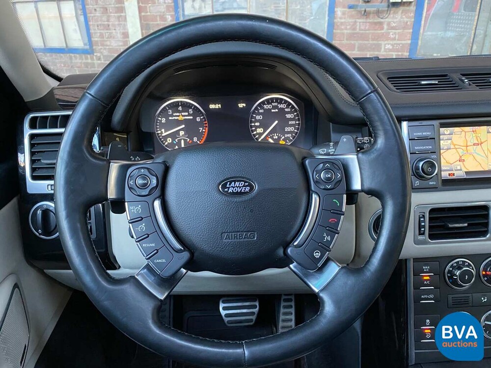 Land Rover Range Rover 5.0 V8 Supercharged Autobiography SCHWARZ 510 PS 2011, 5-XXR-76.