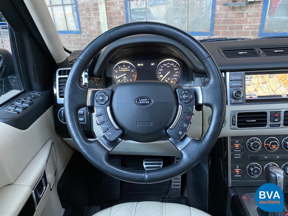 Land Rover Range Rover 5.0 V8 Supercharged Autobiography SCHWARZ 510 PS 2011, 5-XXR-76.