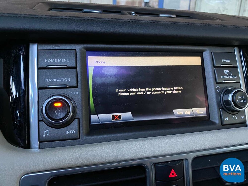 Land Rover Range Rover 5.0 V8 Supercharged Autobiography SCHWARZ 510 PS 2011, 5-XXR-76.