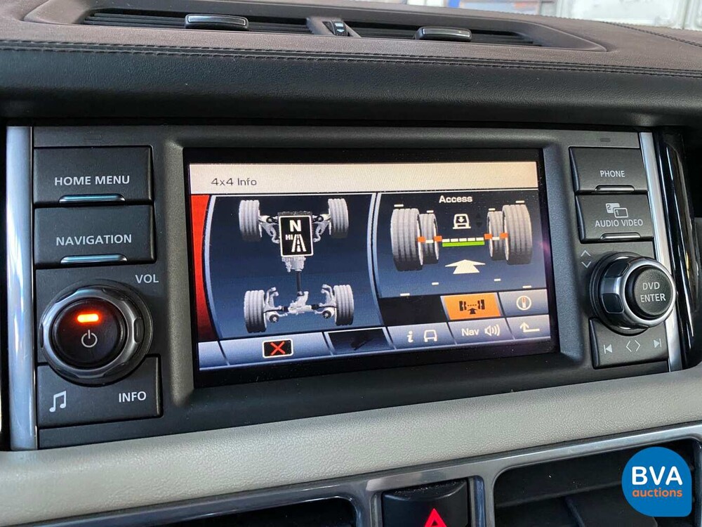 Land Rover Range Rover 5.0 V8 Supercharged Autobiography SCHWARZ 510 PS 2011, 5-XXR-76.