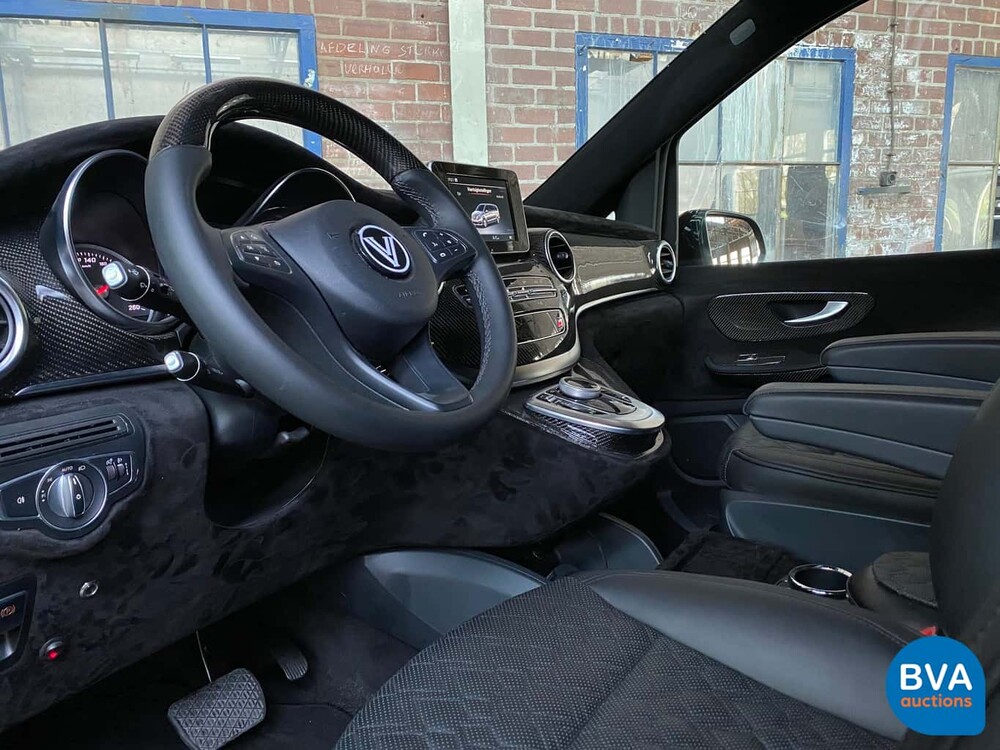 Mercedes-Benz V220d Lang VIP-Chauffeur der V-Klasse 2018, G-625-TT.