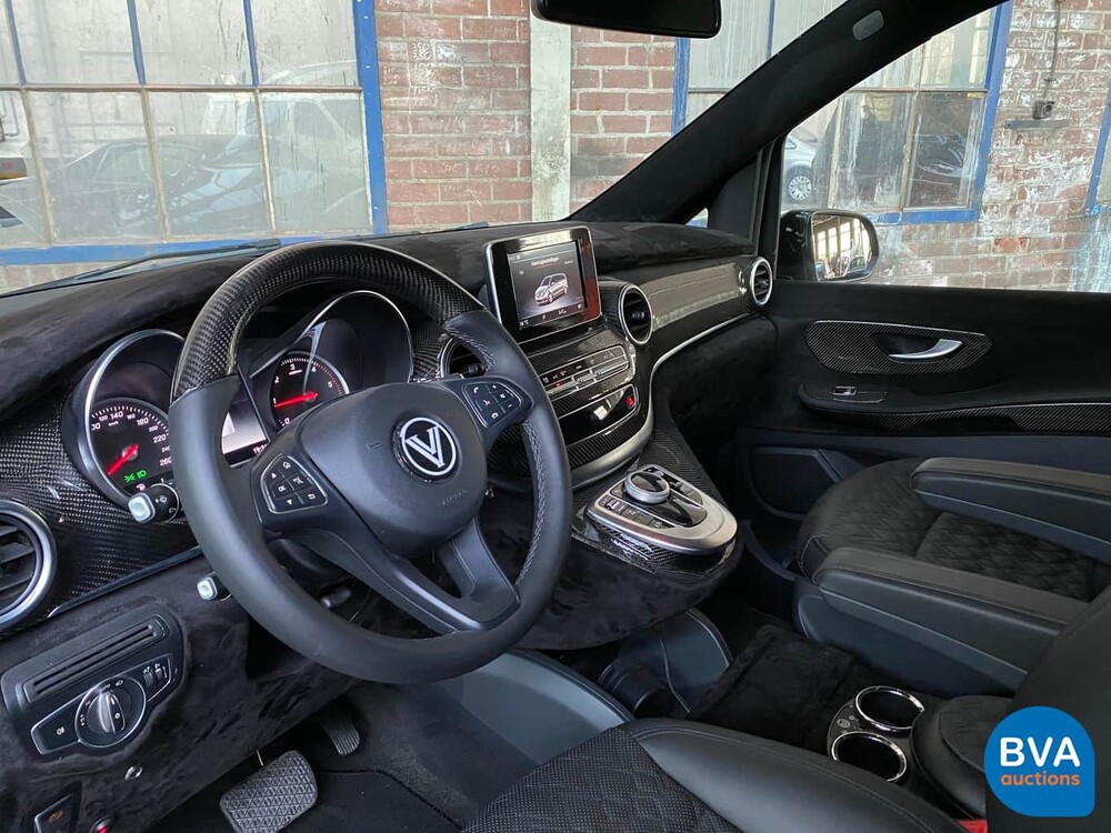 Mercedes-Benz V220d Lang VIP-Chauffeur der V-Klasse 2018, G-625-TT.