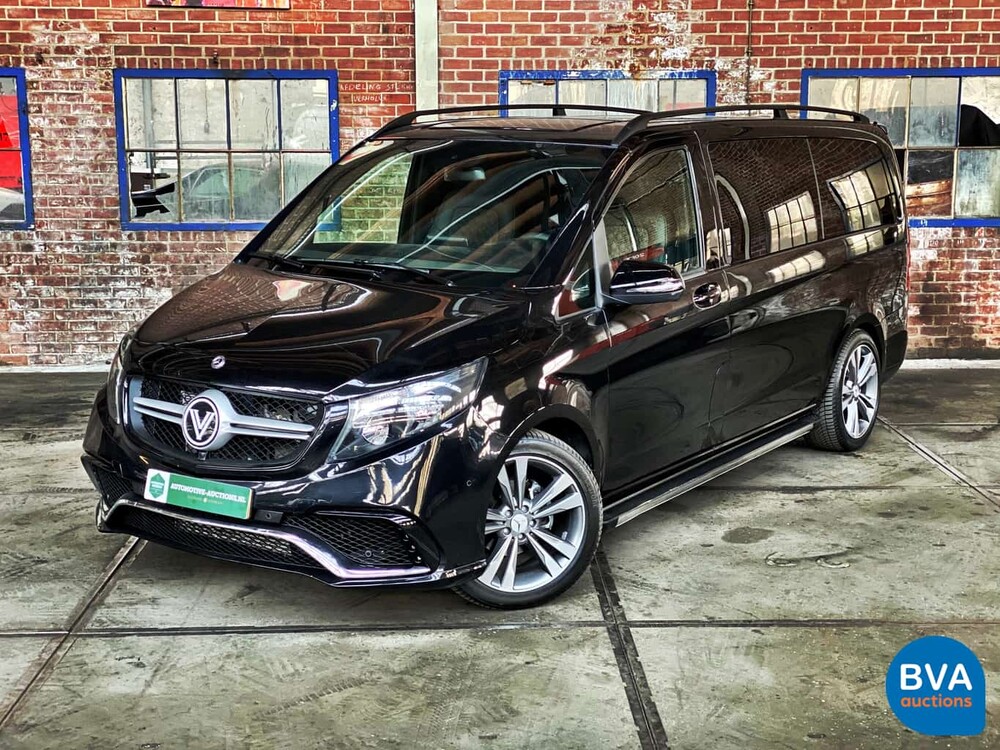 Mercedes-Benz V220d Lang VIP-Chauffeur der V-Klasse 2018, G-625-TT.