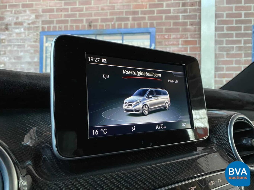 Mercedes-Benz V220d Lang VIP-Chauffeur der V-Klasse 2018, G-625-TT.