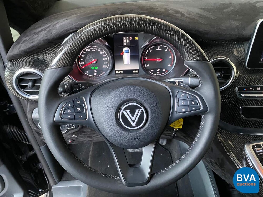 Mercedes-Benz V220d Lang VIP-Chauffeur der V-Klasse 2018, G-625-TT.