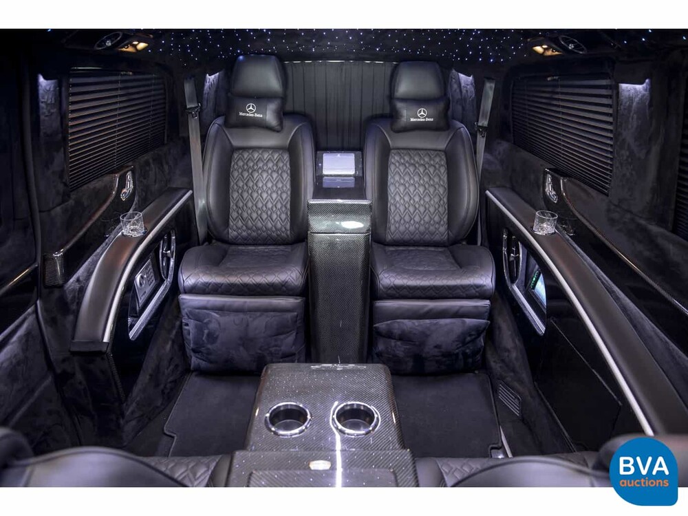 Mercedes-Benz V220d Lang VIP-Chauffeur der V-Klasse 2018, G-625-TT.