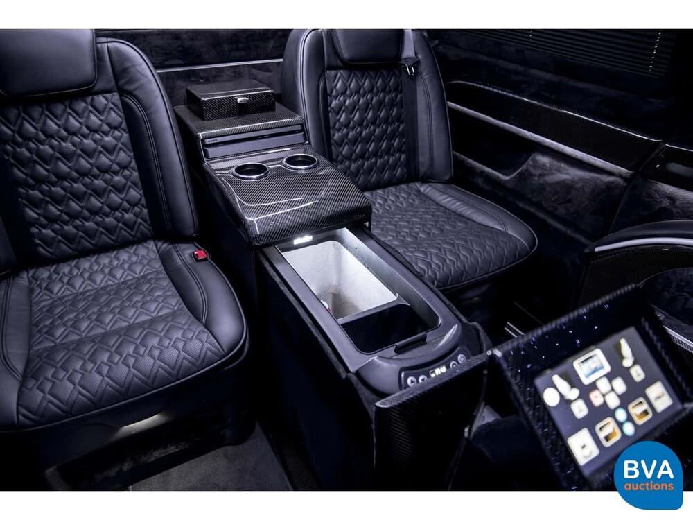 Mercedes-Benz V220d Lang VIP-Chauffeur der V-Klasse 2018, G-625-TT.