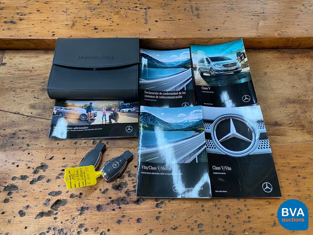 Mercedes-Benz V220d Lang VIP-Chauffeur der V-Klasse 2018, G-625-TT.