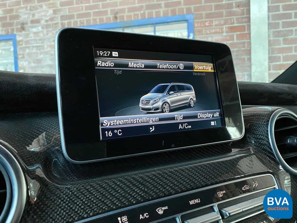 Mercedes-Benz V220d Lang VIP-Chauffeur der V-Klasse 2018, G-625-TT.