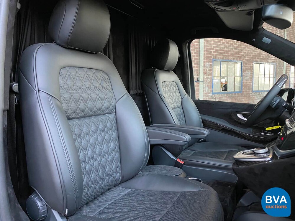 Mercedes-Benz V220d Lang VIP-Chauffeur der V-Klasse 2018, G-625-TT.