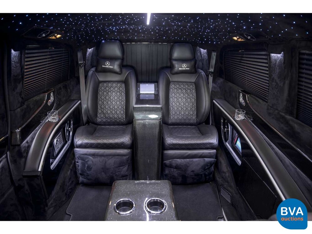 Mercedes-Benz V220d Lang VIP-Chauffeur der V-Klasse 2018, G-625-TT.