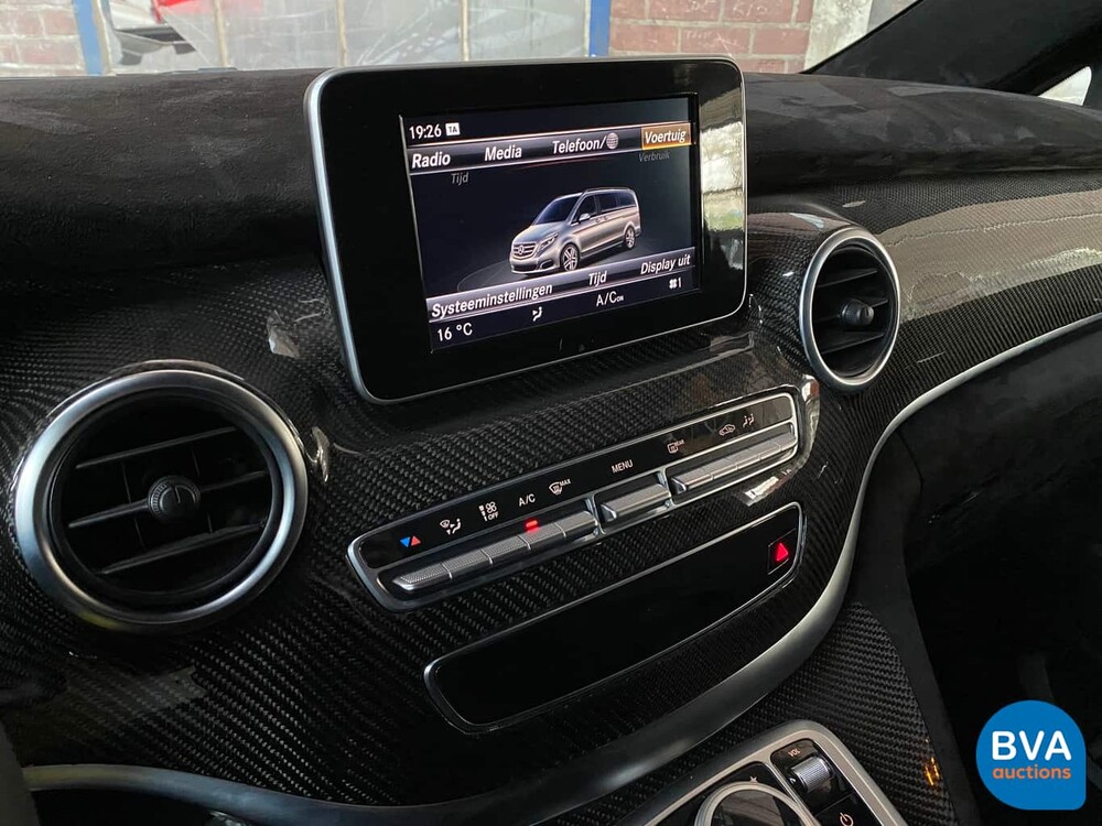 Mercedes-Benz V220d Lang VIP-Chauffeur der V-Klasse 2018, G-625-TT.