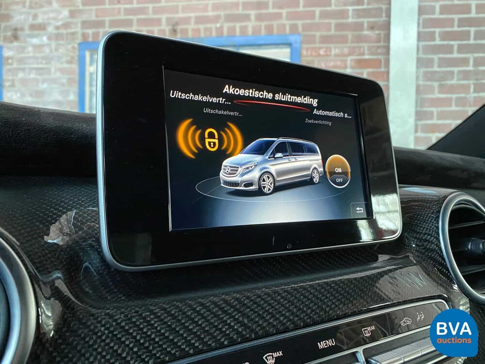 Mercedes-Benz V220d Lang VIP-Chauffeur der V-Klasse 2018, G-625-TT.