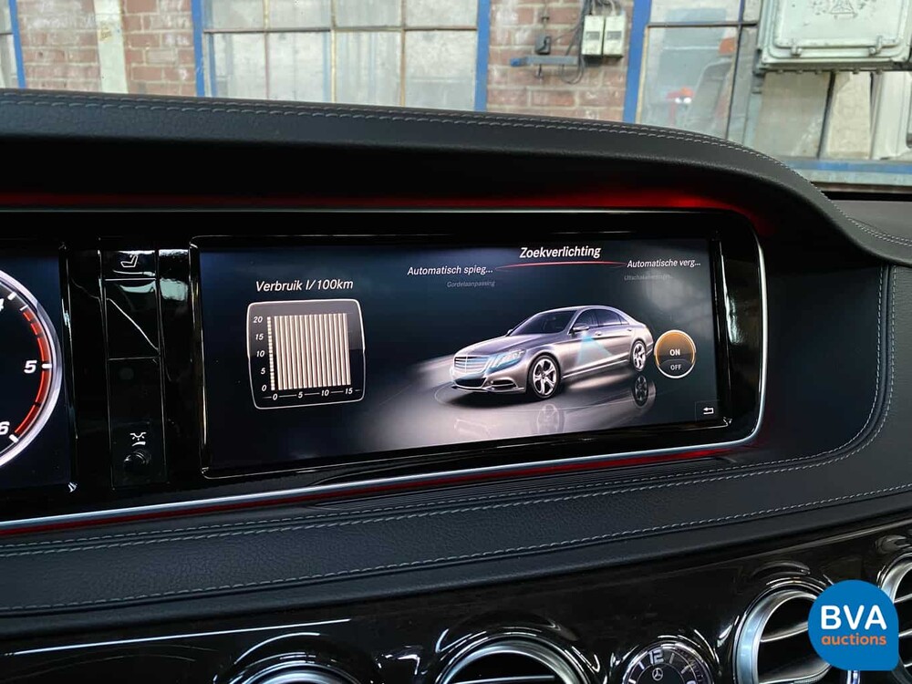 Mercedes-Benz S350d LANG AMG S-Klasse 258 PS ORG-NL, HB-657-F.