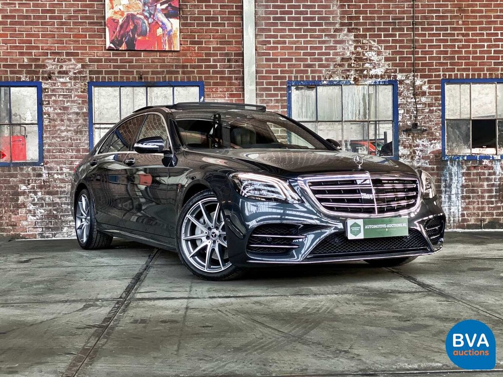 Mercedes-Benz S400d AMG LANG 4Matic 340 PS MY-2018 Facelift S-Klasse ORG-NL, PT-950-N.