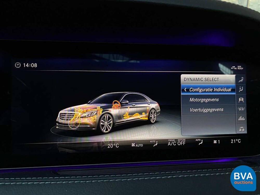 Mercedes-Benz S400d AMG LANG 4Matic 340 PS MY-2018 Facelift S-Klasse ORG-NL, PT-950-N.