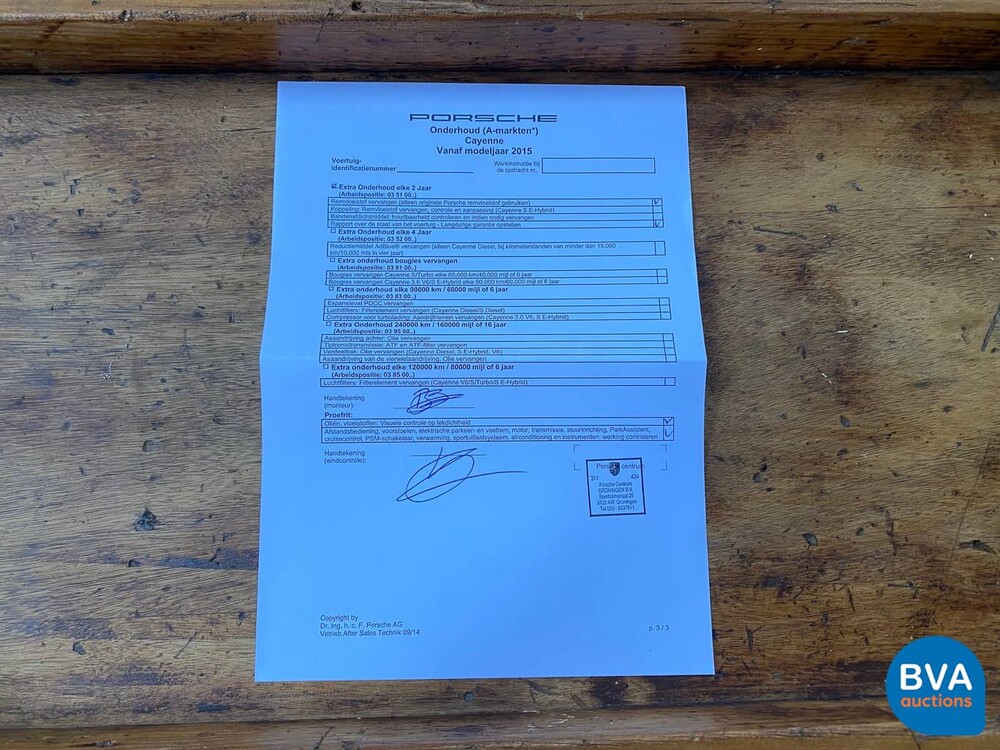 Porsche Cayenne S 3.0 D 261 PS MEIN 2016 FACELIFT - Org NL, GG-730-B.