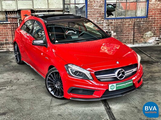 Mercedes-Benz A45 AMG 4Matic 360hp TRACK-PACK A-Class 2014 -Org. NL-, 6-XBZ-85.