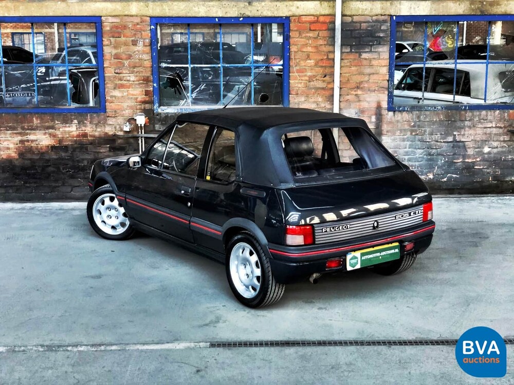 Peugeot 205 1.9 CTI Cabriolet 1993, 58-JL-SL.